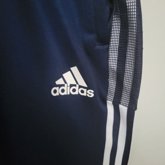 Adidas NWT Women's Plus Size Aeroready Sereno Slim Tapered-Cut Pants Blue Sz 2X - Picture 5 of 6